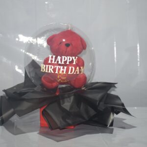 Bobo Baloon Birthday Gift Hamper Teddy