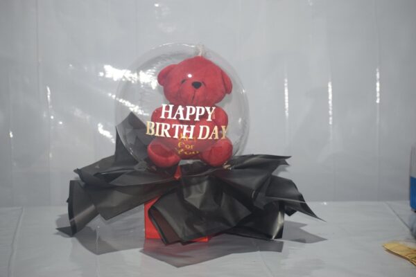 Bobo Baloon Birthday Gift Hamper Teddy